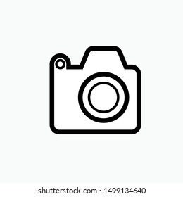Camera Icon - Vector, Sign and Symbol for Design, Presentation, Website or Apps Elements.