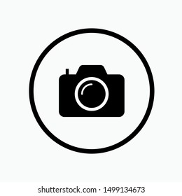 Camera Icon - Vector, Sign and Symbol for Design, Presentation, Website or Apps Elements.