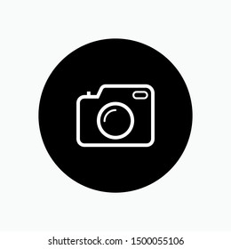 Camera Icon - Vector, Sign and Symbol for Design, Presentation, Website or Apps Elements.