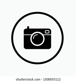 Camera Icon - Vector, Sign and Symbol for Design, Presentation, Website or Apps Elements.