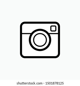 
Camera Icon - Vector, Sign and Symbol for Design, Presentation, Website or Apps Elements.