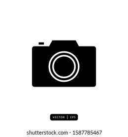 Camera Icon Vector - Sign or Symbol