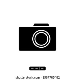 Camera Icon Vector - Sign or Symbol
