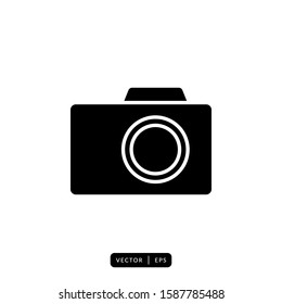 Camera Icon Vector - Sign or Symbol