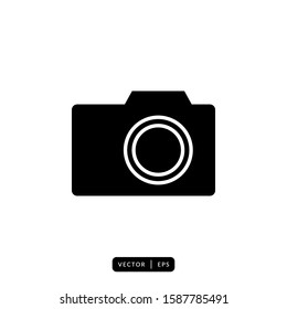 Camera Icon Vector - Sign or Symbol