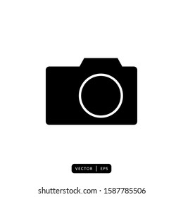 Camera Icon Vector - Sign or Symbol