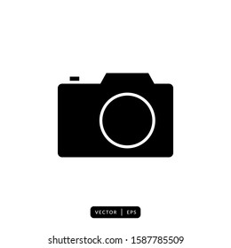 Camera Icon Vector - Sign or Symbol