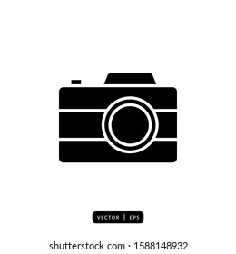 Camera Icon Vector - Sign or Symbol