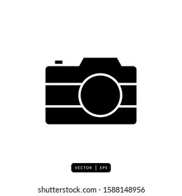 Camera Icon Vector - Sign or Symbol