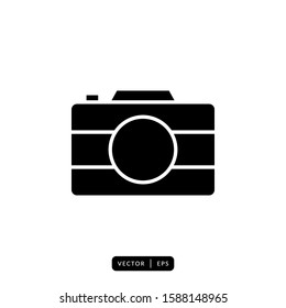 Camera Icon Vector - Sign or Symbol