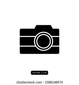 Camera Icon Vector - Sign or Symbol