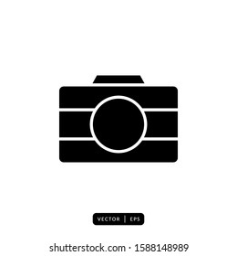 Camera Icon Vector - Sign or Symbol