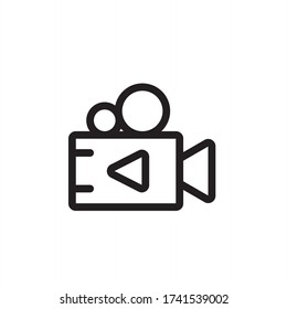 camera icon vector sign symbol illustration