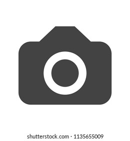 Camera icon vector icon. Simple element illustration. Camera symbol design. Can be used for web and mobile.
