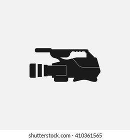 camera icon vector, solid illustration, pictogram isolated on white