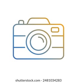 Camera Icon vector stock illustration.