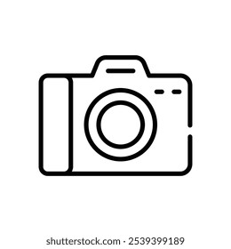 Camera icon vector stock illustration