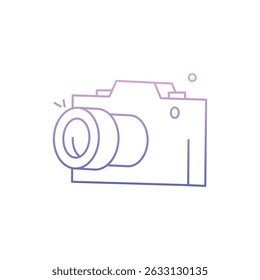 Camera Icon vector stock illustration