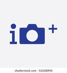 Camera Icon Vector Symbol App