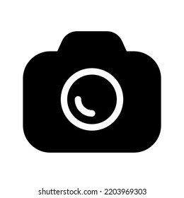 Camera Icon Vector Symbol Design Illustration
