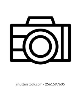 Camera Icon Vector Symbol Design Illustration