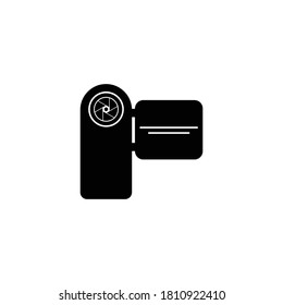 camera icon vector symbol isolated illustration white background