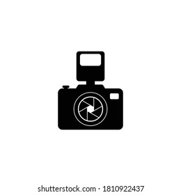 camera icon vector symbol isolated illustration white background