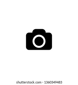 Camera Icon vector. Camera symbol for your web site design