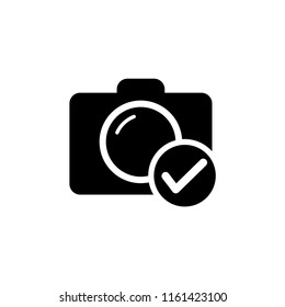 camera icon vector template