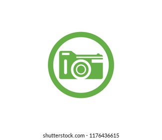 Camera icon vector template