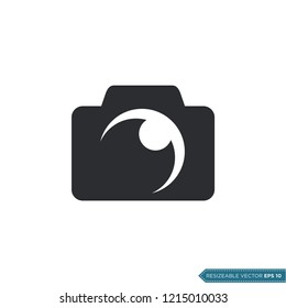 Camera Icon Vector Template