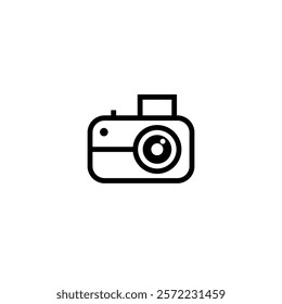 Camera Icon Vector Template Design