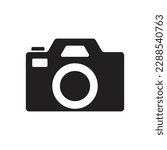 Camera icon vector template illustration design