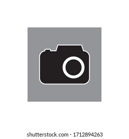 Camera icon vector template illustration design