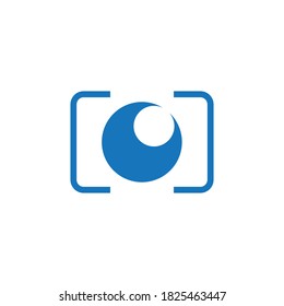 Camera icon vector template illustration design