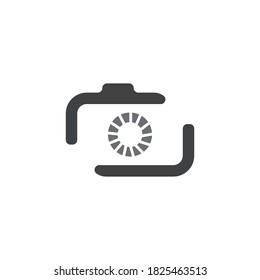 Camera icon vector template illustration design