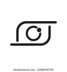 Camera icon vector template illustration design