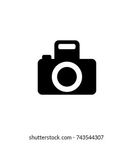 Camera Icon, Camera icon vector, in trendy flat style isolated on white background. Camera icon image, Camera icon illustration