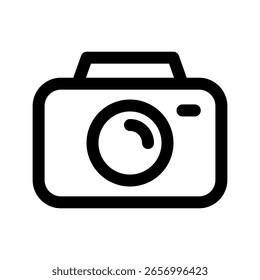 Camera Icon Vector From Web Design Set