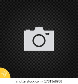 Camera icon vector.Photo camera symbol illustration