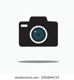 Camera Icon for Video and Photograph .Vector Illustration.