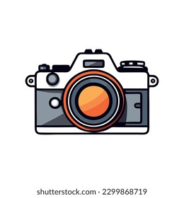 Icono de cámara vintage ilustración