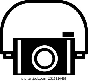 Icono de cámara: Representación visual de una cámara, representación de la fotografía, captura de momentos o indicación de la disponibilidad de una función de cámara