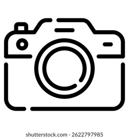 Camera icon, for web, app, infographic, etc