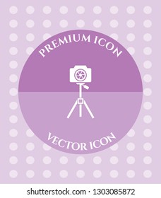 Camera Icon for Web. Application, Software & Graphic Design.