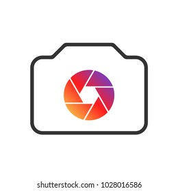 Camera Icon for Web Design