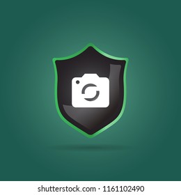 camera icon. web sign
