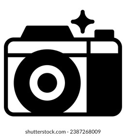 Camera icon for web, UIUX, infographic, etc