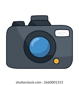 camera icon with white background
