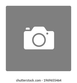 Camera Icon With White Color